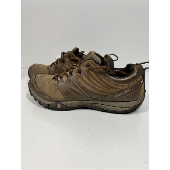 Merrell Shoes - Merrell Otter J21242 Brown Hiking Shoe Outdoor Comfortable Womens SZ 7.5 USA